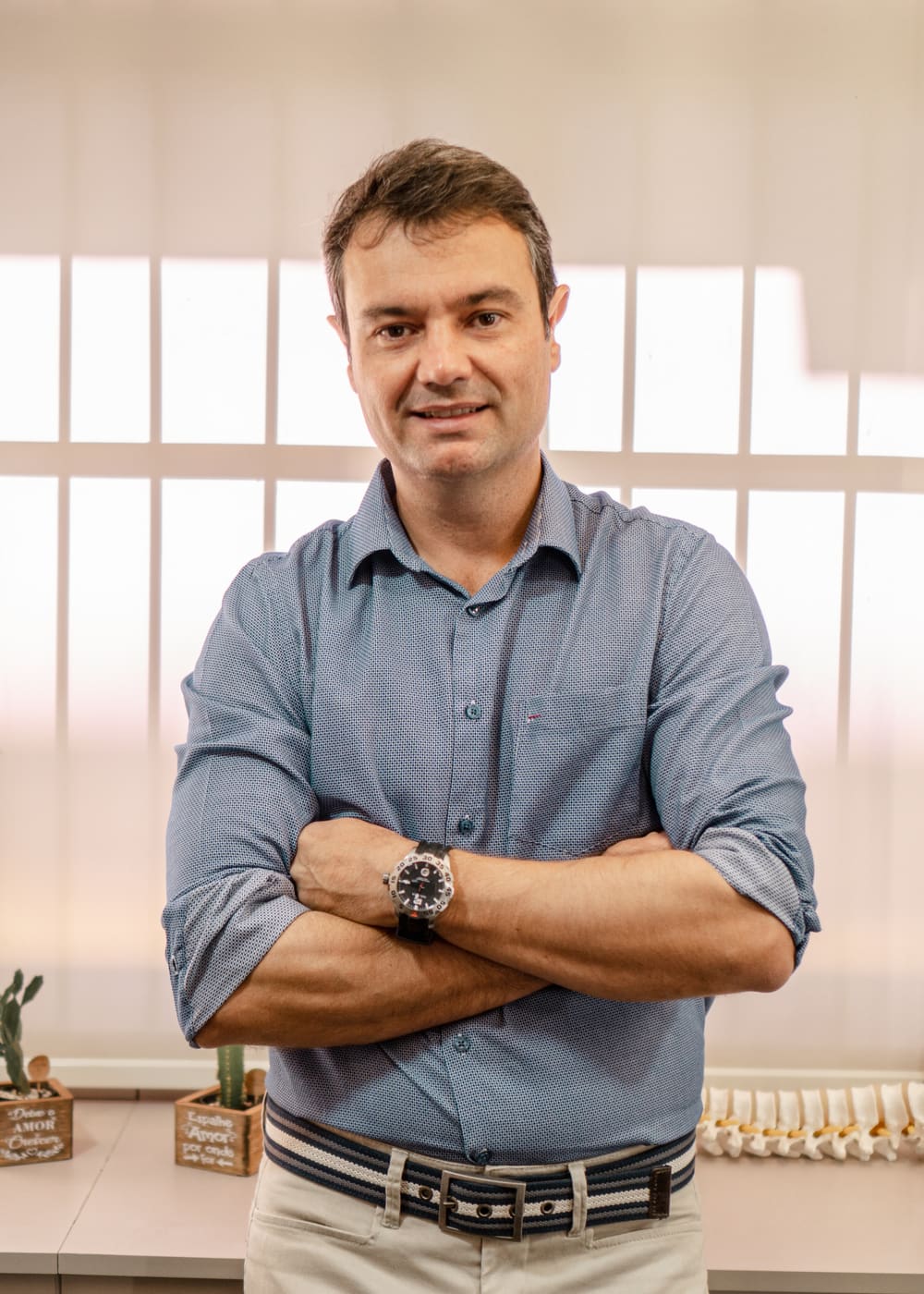 Dr. Irineu Caixeta, fisioterapeuta osteopata